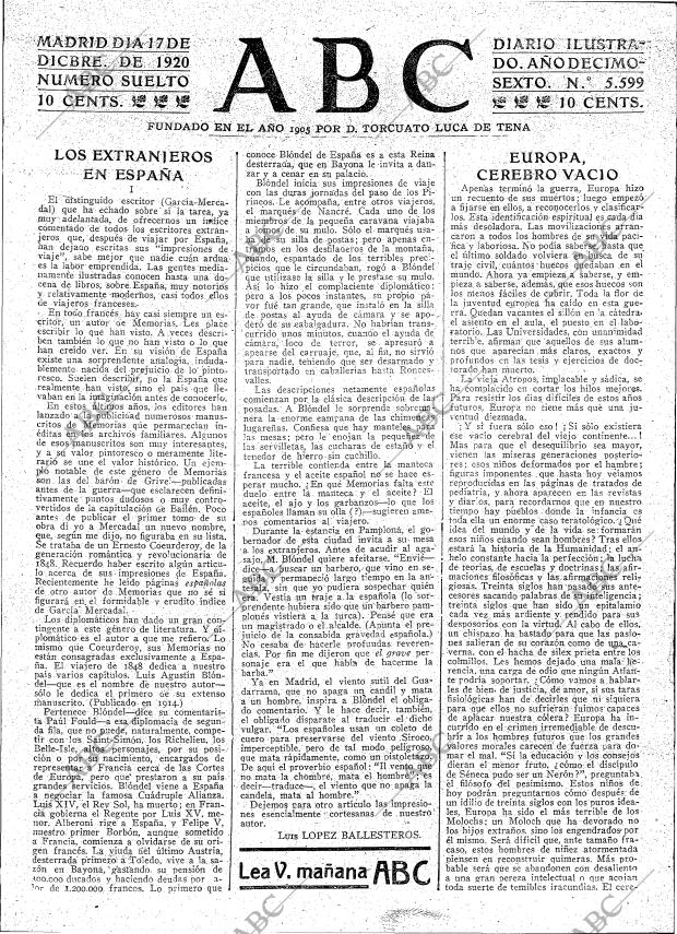ABC MADRID 17-12-1920 página 3