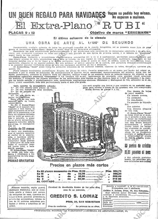 ABC MADRID 24-12-1920 página 23