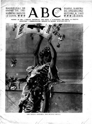 ABC MADRID 01-01-1921 página 1
