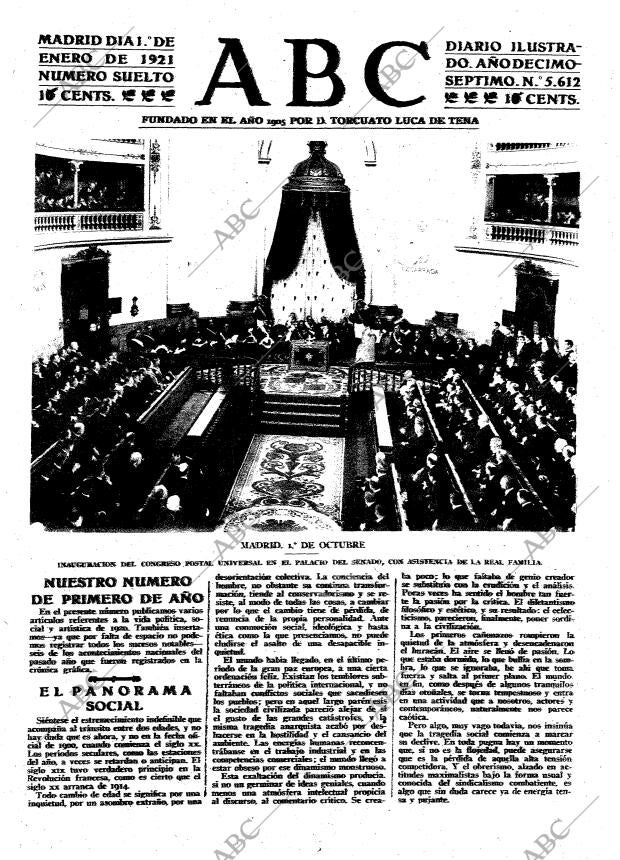 ABC MADRID 01-01-1921 página 3