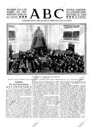 ABC MADRID 05-01-1921 página 3