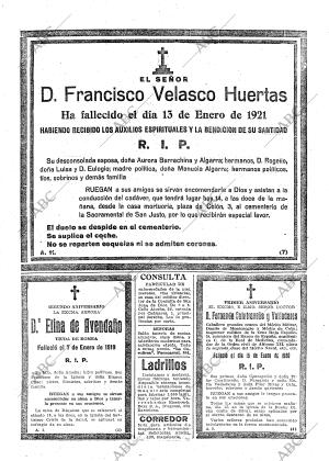 ABC MADRID 14-01-1921 página 29