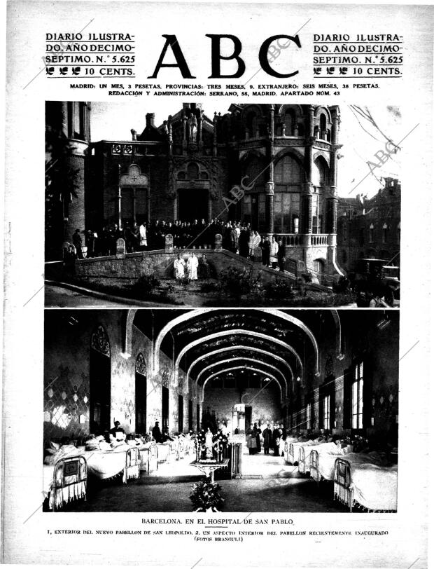 ABC MADRID 16-01-1921 página 1