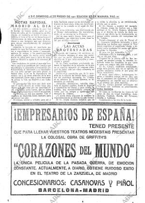 ABC MADRID 16-01-1921 página 10