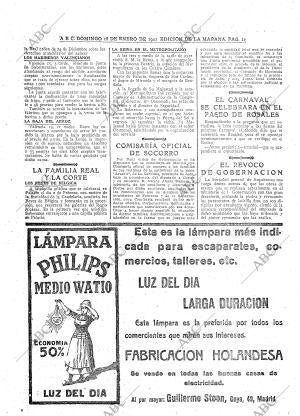 ABC MADRID 16-01-1921 página 14