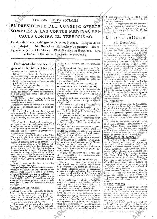 ABC MADRID 16-01-1921 página 15