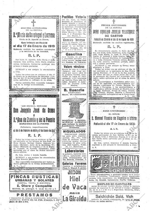 ABC MADRID 16-01-1921 página 27