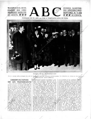 ABC MADRID 18-01-1921