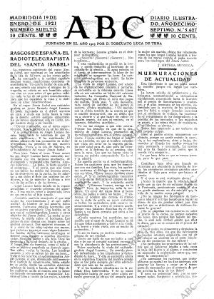 ABC MADRID 19-01-1921 página 3