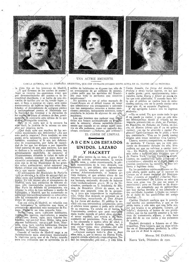 ABC MADRID 19-01-1921 página 6