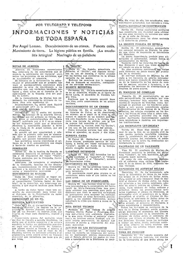 ABC MADRID 23-01-1921 página 17