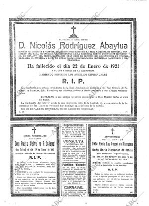 ABC MADRID 23-01-1921 página 28