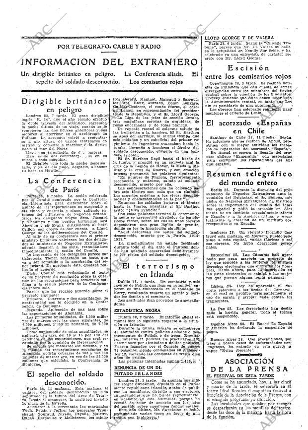 ABC MADRID 29-01-1921 página 15