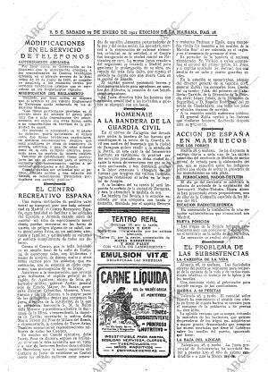 ABC MADRID 29-01-1921 página 16