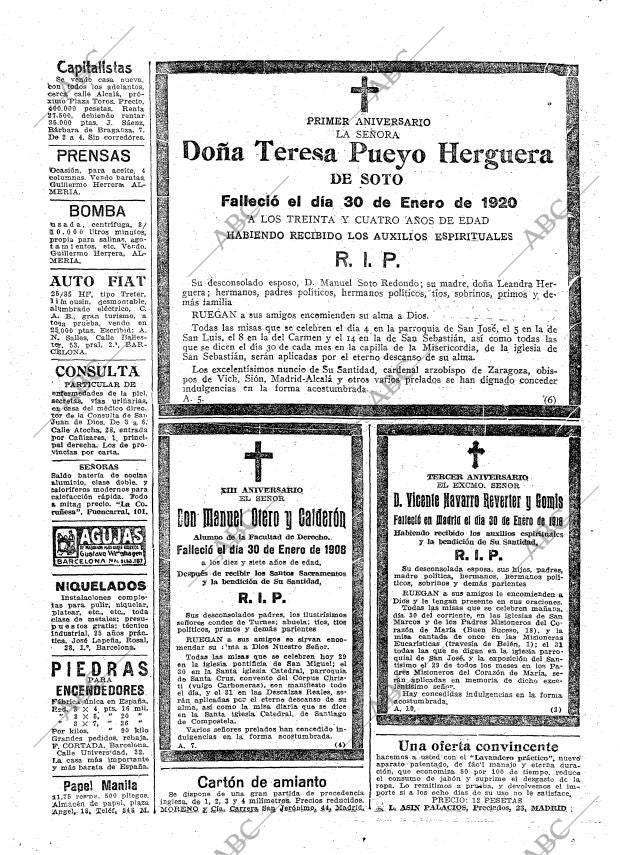 ABC MADRID 29-01-1921 página 24