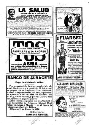ABC MADRID 29-01-1921 página 27