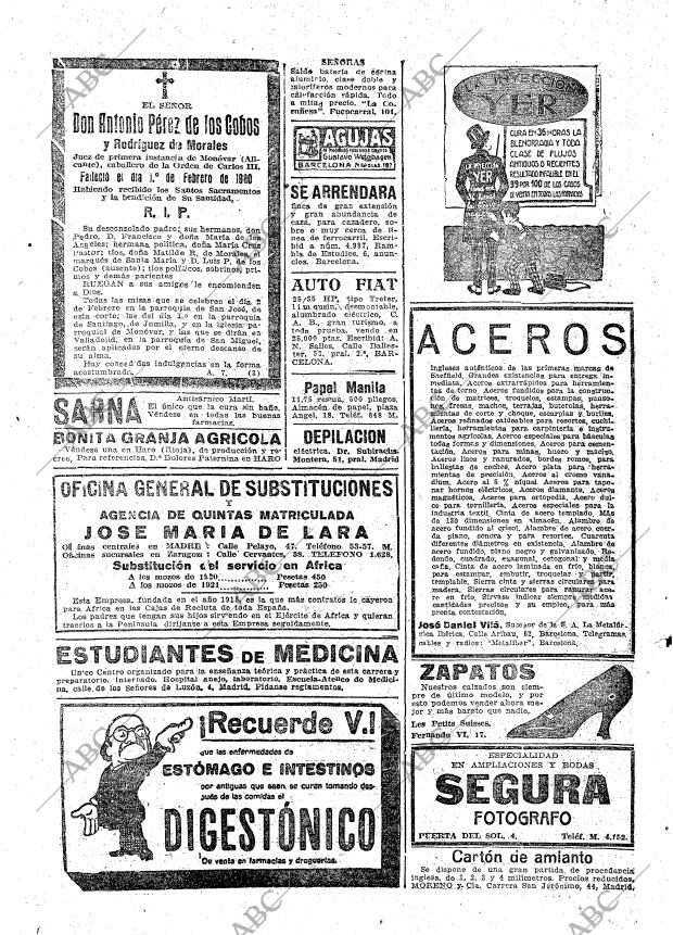 ABC MADRID 30-01-1921 página 30