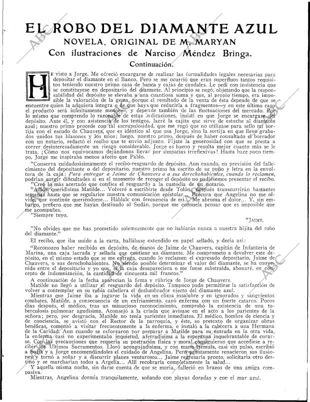 BLANCO Y NEGRO MADRID 30-01-1921 página 17