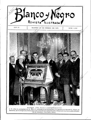 BLANCO Y NEGRO MADRID 30-01-1921 página 3