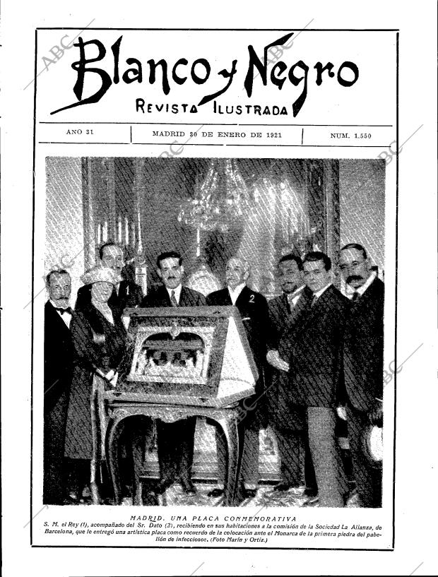 BLANCO Y NEGRO MADRID 30-01-1921 página 3