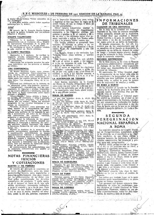 ABC MADRID 02-02-1921 página 23