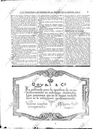 ABC MADRID 02-02-1921 página 8