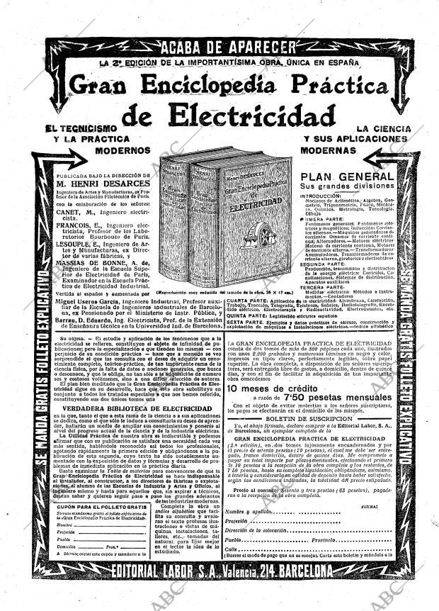 ABC MADRID 08-02-1921 página 2