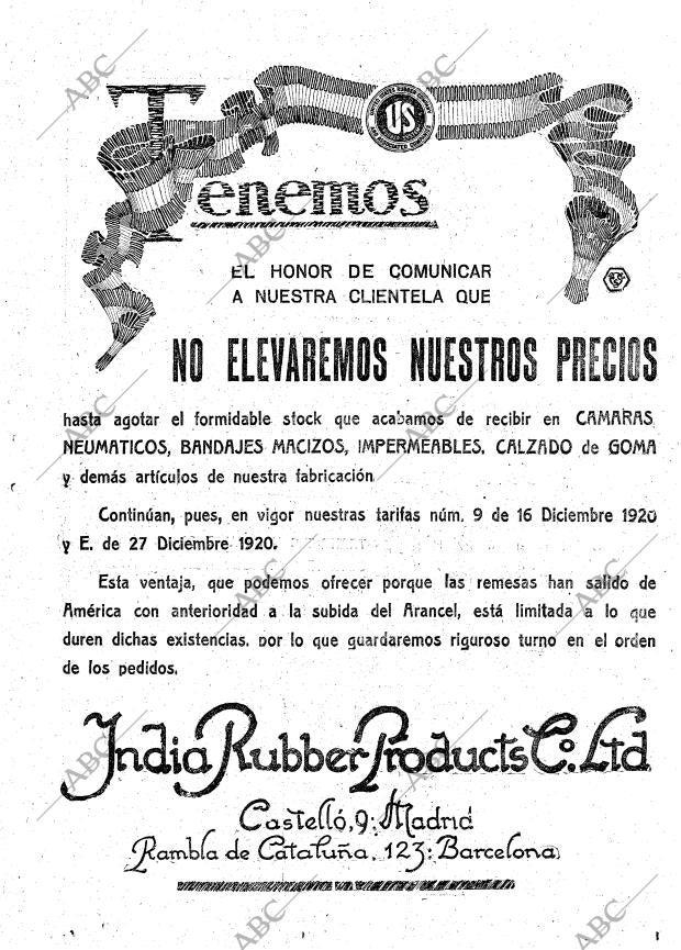 ABC MADRID 08-02-1921 página 25