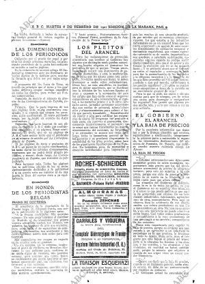 ABC MADRID 08-02-1921 página 9