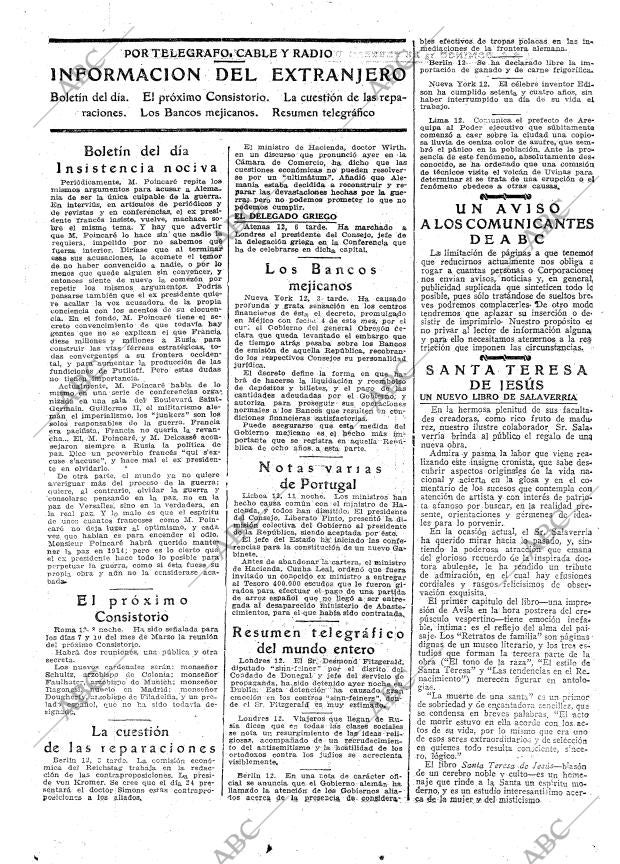 ABC MADRID 13-02-1921 página 13