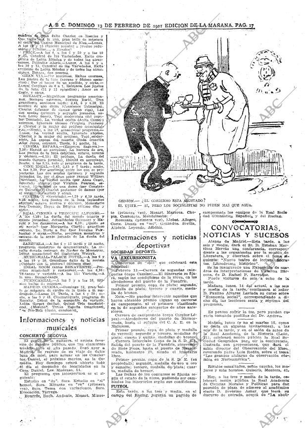 ABC MADRID 13-02-1921 página 15