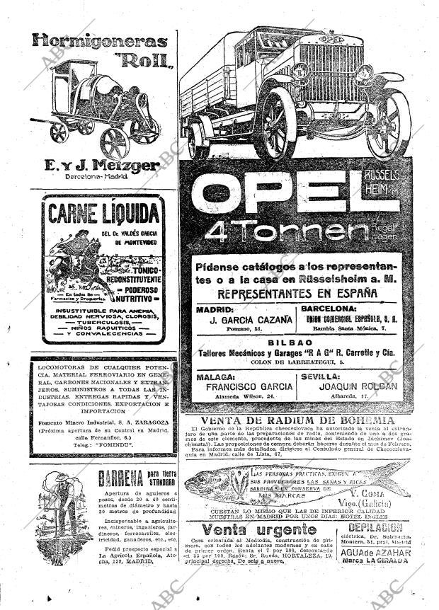 ABC MADRID 13-02-1921 página 23