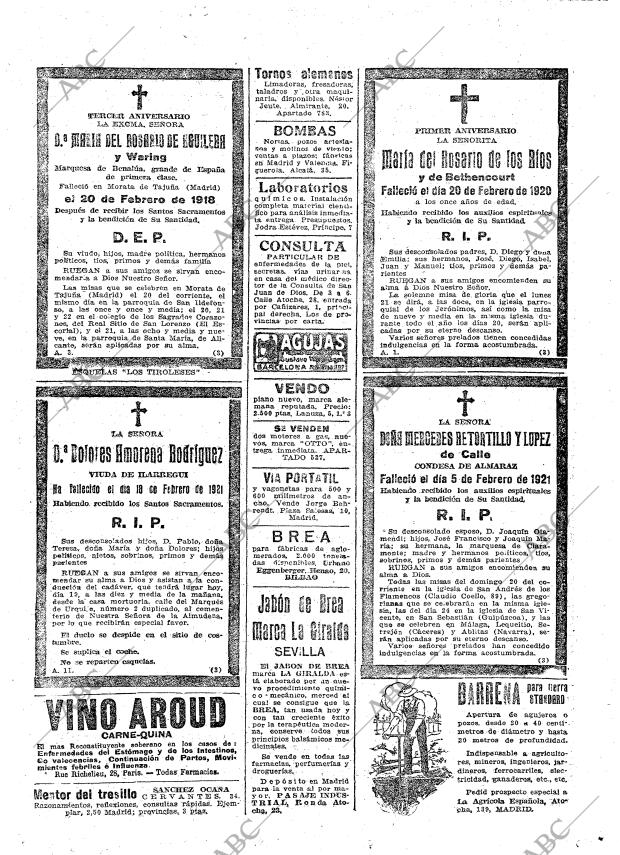 ABC MADRID 19-02-1921 página 24