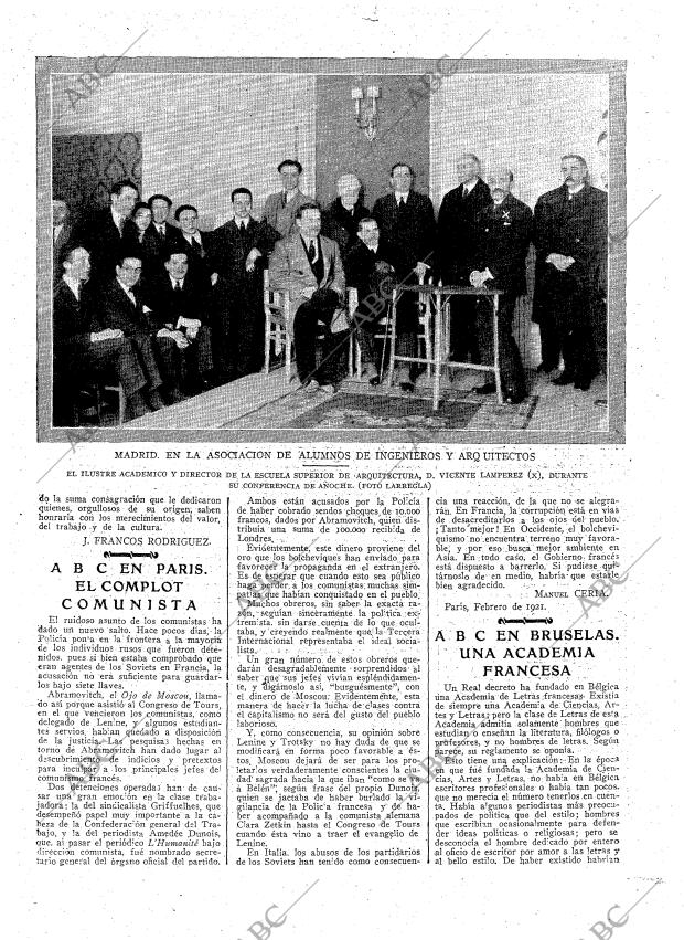 ABC MADRID 19-02-1921 página 4