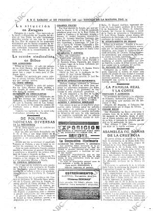 ABC MADRID 26-02-1921 página 14