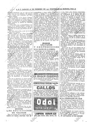 ABC MADRID 26-02-1921 página 16