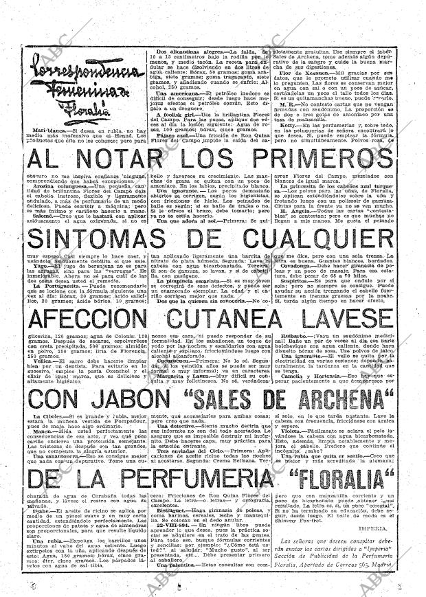 ABC MADRID 26-02-1921 página 23