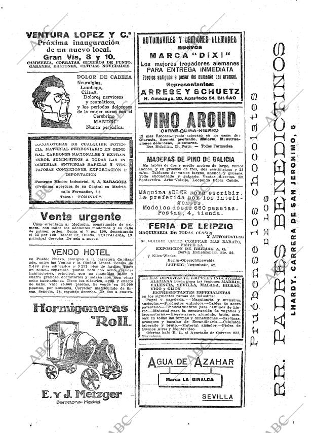 ABC MADRID 26-02-1921 página 28