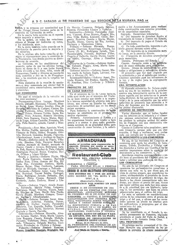 ABC MADRID 26-02-1921 página 34