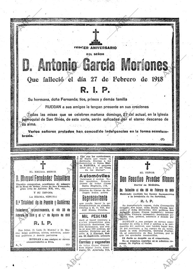ABC MADRID 26-02-1921 página 51