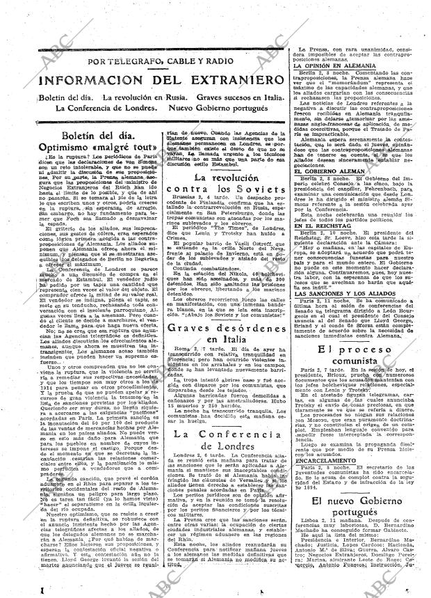 ABC MADRID 03-03-1921 página 20