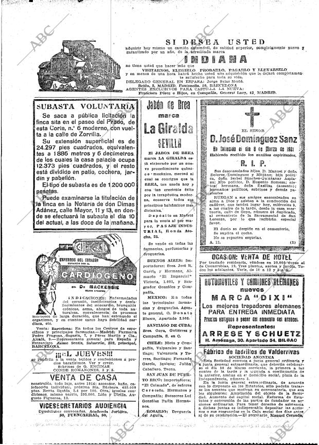 ABC MADRID 09-03-1921 página 27