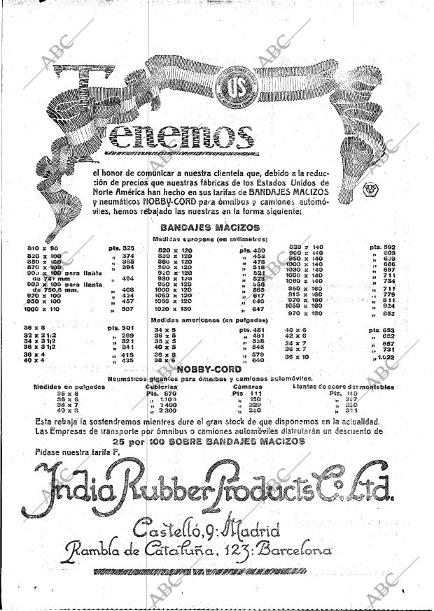 ABC MADRID 09-03-1921 página 29