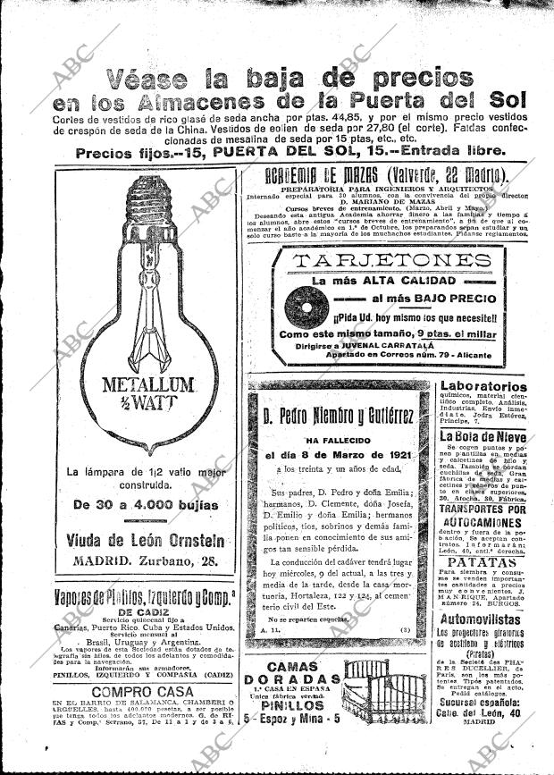 ABC MADRID 09-03-1921 página 30