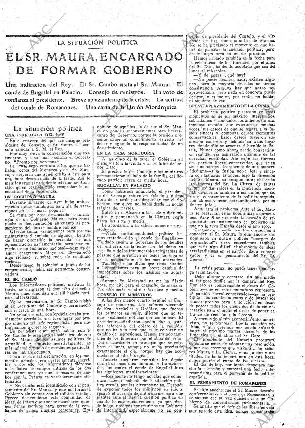 ABC MADRID 11-03-1921 página 11