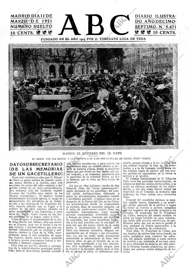 ABC MADRID 11-03-1921 página 3