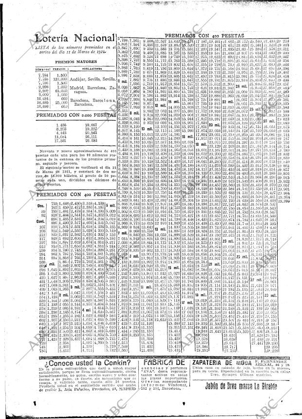 ABC MADRID 12-03-1921 página 20