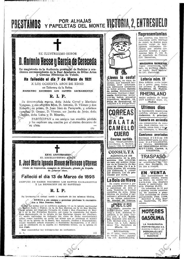ABC MADRID 12-03-1921 página 25