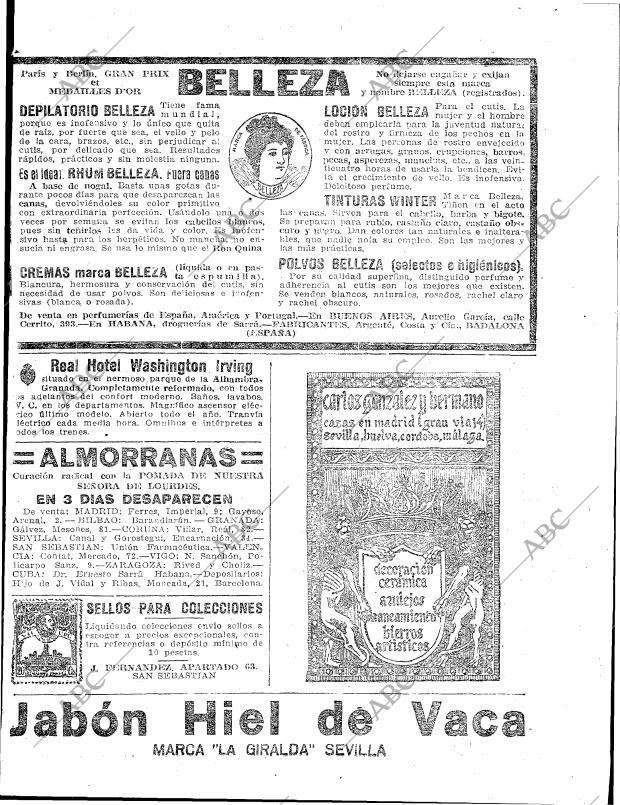 BLANCO Y NEGRO MADRID 13-03-1921 página 49