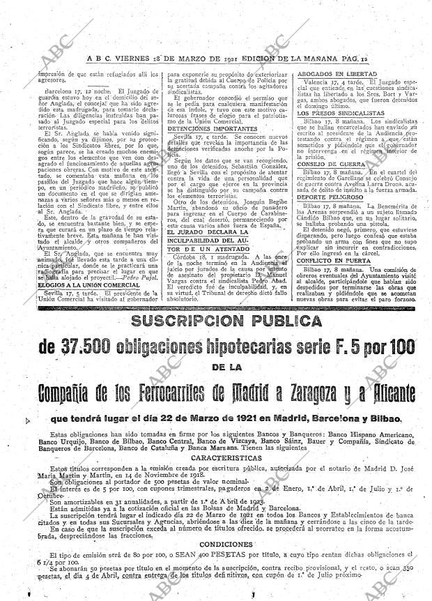 ABC MADRID 18-03-1921 página 12